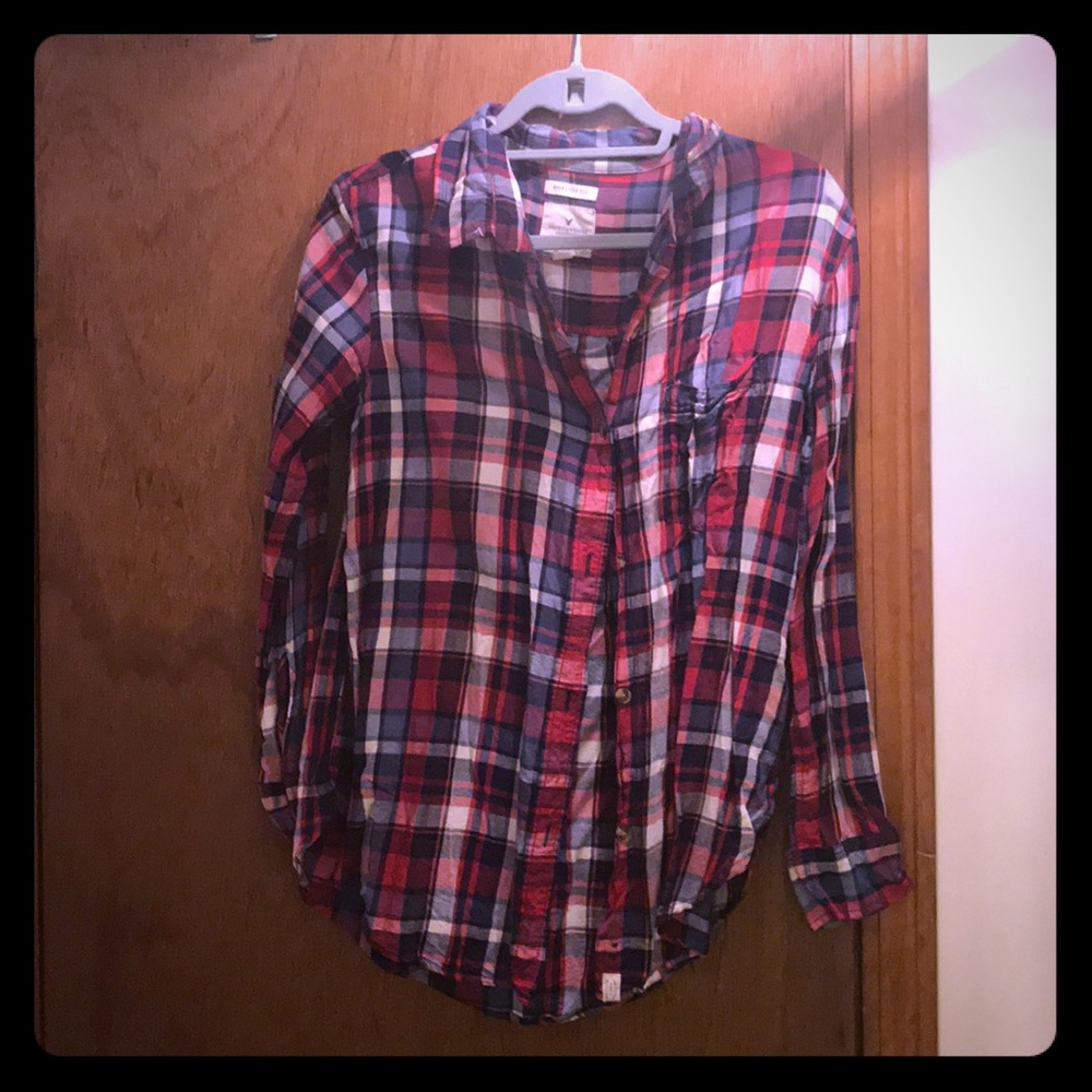 Plaid American Eagle Flannel